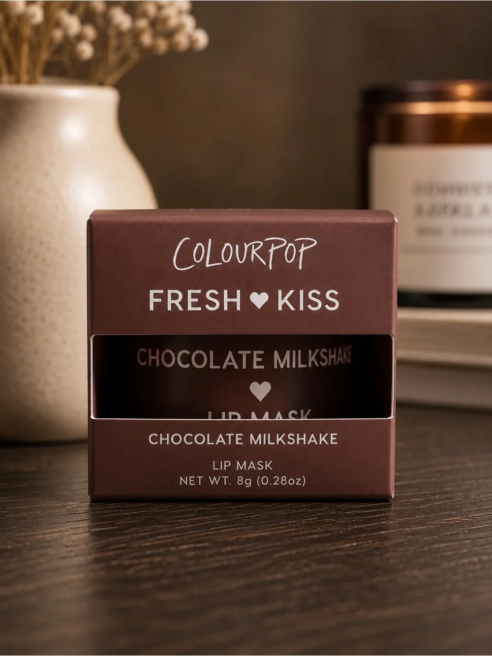 ColourPop Fresh Kiss Lip Mask — Chocolate Milkshake Brown